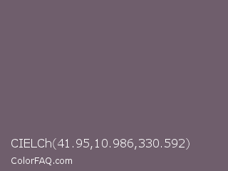 CIELCh 41.95,10.986,330.592 Color Image