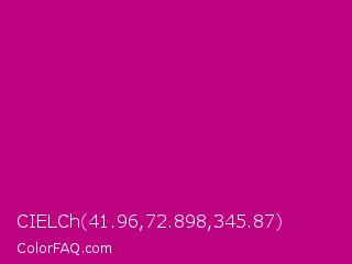 CIELCh 41.96,72.898,345.87 Color Image