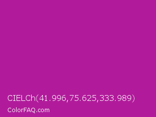 CIELCh 41.996,75.625,333.989 Color Image