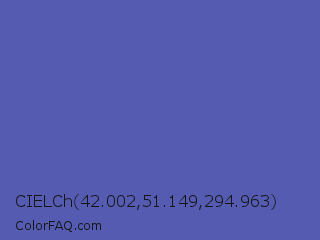 CIELCh 42.002,51.149,294.963 Color Image