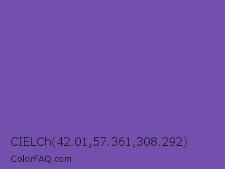 CIELCh 42.01,57.361,308.292 Color Image