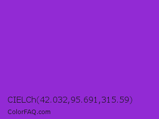 CIELCh 42.032,95.691,315.59 Color Image