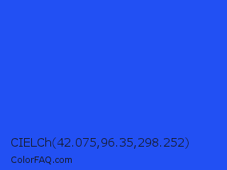 CIELCh 42.075,96.35,298.252 Color Image