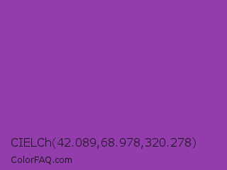 CIELCh 42.089,68.978,320.278 Color Image