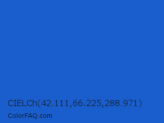 CIELCh 42.111,66.225,288.971 Color Image