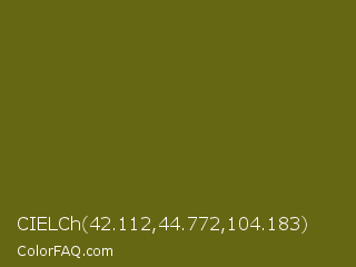 CIELCh 42.112,44.772,104.183 Color Image