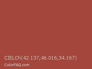 CIELCh 42.137,46.016,34.167 Color Image