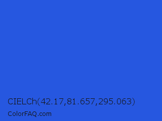 CIELCh 42.17,81.657,295.063 Color Image