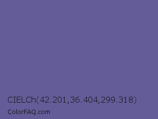 CIELCh 42.201,36.404,299.318 Color Image