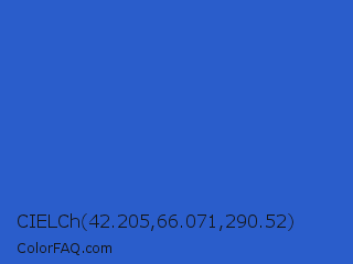 CIELCh 42.205,66.071,290.52 Color Image