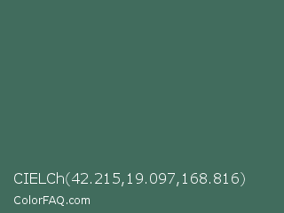 CIELCh 42.215,19.097,168.816 Color Image