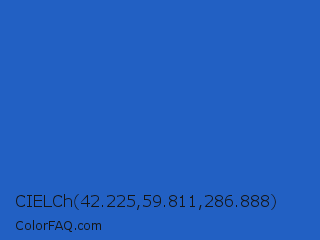 CIELCh 42.225,59.811,286.888 Color Image