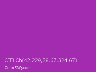 CIELCh 42.229,78.67,324.67 Color Image