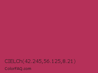 CIELCh 42.245,56.125,8.21 Color Image