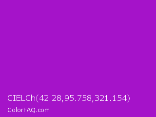 CIELCh 42.28,95.758,321.154 Color Image