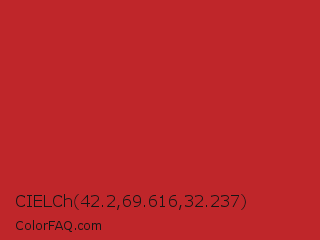 CIELCh 42.2,69.616,32.237 Color Image