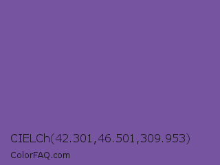 CIELCh 42.301,46.501,309.953 Color Image