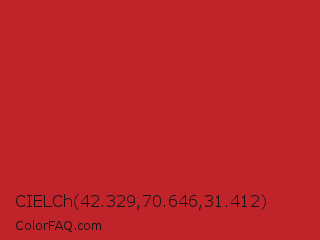 CIELCh 42.329,70.646,31.412 Color Image