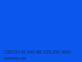 CIELCh 42.346,88.539,295.469 Color Image