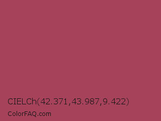 CIELCh 42.371,43.987,9.422 Color Image