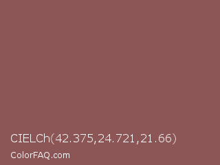 CIELCh 42.375,24.721,21.66 Color Image