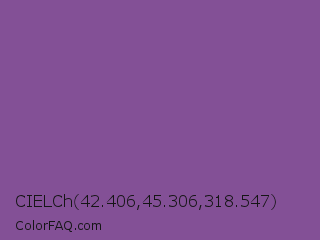 CIELCh 42.406,45.306,318.547 Color Image