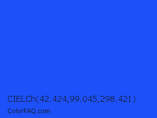 CIELCh 42.424,99.045,298.421 Color Image