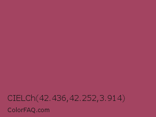 CIELCh 42.436,42.252,3.914 Color Image