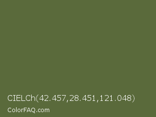 CIELCh 42.457,28.451,121.048 Color Image