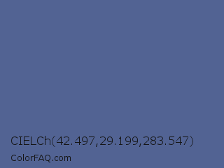 CIELCh 42.497,29.199,283.547 Color Image