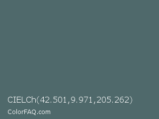 CIELCh 42.501,9.971,205.262 Color Image