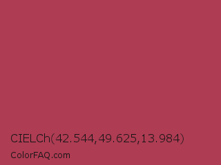 CIELCh 42.544,49.625,13.984 Color Image