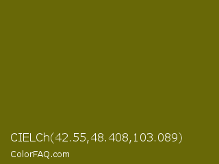 CIELCh 42.55,48.408,103.089 Color Image