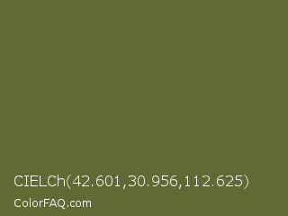 CIELCh 42.601,30.956,112.625 Color Image