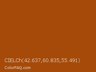 CIELCh 42.637,60.835,55.491 Color Image