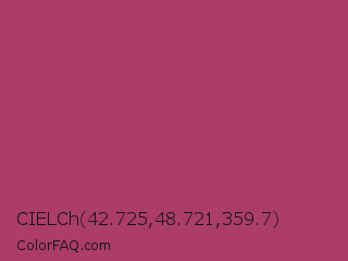 CIELCh 42.725,48.721,359.7 Color Image