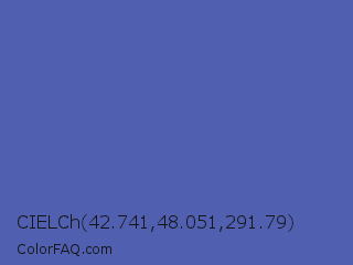 CIELCh 42.741,48.051,291.79 Color Image