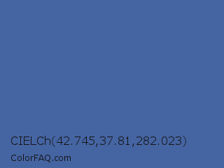 CIELCh 42.745,37.81,282.023 Color Image