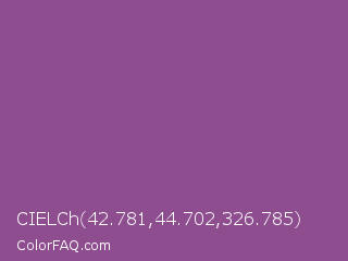 CIELCh 42.781,44.702,326.785 Color Image