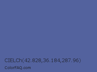 CIELCh 42.828,36.184,287.96 Color Image