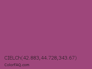 CIELCh 42.883,44.728,343.67 Color Image