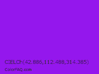 CIELCh 42.886,112.488,314.385 Color Image