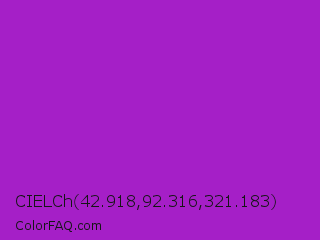 CIELCh 42.918,92.316,321.183 Color Image