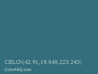 CIELCh 42.91,19.649,223.243 Color Image