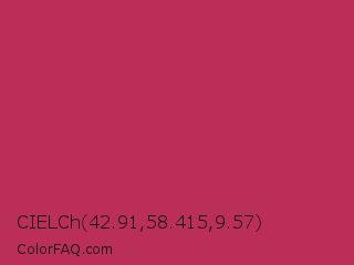 CIELCh 42.91,58.415,9.57 Color Image