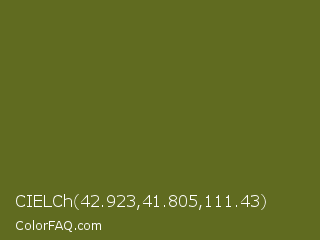 CIELCh 42.923,41.805,111.43 Color Image