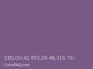 CIELCh 42.953,29.48,316.76 Color Image