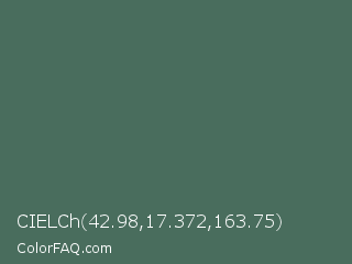 CIELCh 42.98,17.372,163.75 Color Image