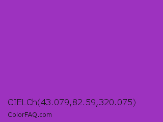 CIELCh 43.079,82.59,320.075 Color Image
