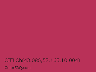 CIELCh 43.086,57.165,10.004 Color Image